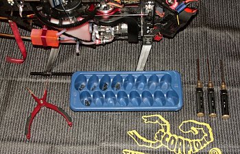 Sorting Screws When Building You Helicopter