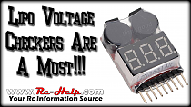 Lipo Voltage Checkers A Must Have For Your Tool Box!